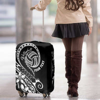 Polynesia Beach Volleyball Personalized Luggage Cover Basic