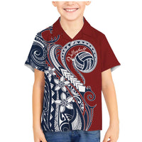 Polynesia Beach Volleyball Personalized Family Matching Mermaid Dress and Hawaiian Shirt Special