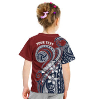 Polynesia Beach Volleyball Personalized Kid T Shirt Special LT7 - Polynesian Pride