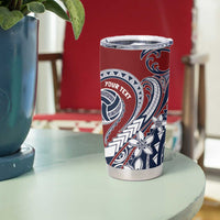 Polynesia Beach Volleyball Personalized Tumbler Cup Special