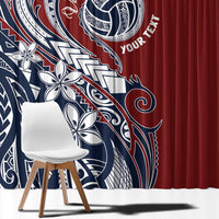 Polynesia Beach Volleyball Personalized Window Curtain Special