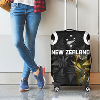New Zealand WC2026 Black Luggage Cover Silver Fern LT7 - Polynesian Pride