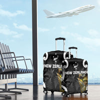 New Zealand WC2026 Black Luggage Cover Silver Fern LT7 - Polynesian Pride