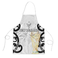 New Zealand WC2026 White Apron Silver Fern LT7 White - Polynesian Pride