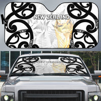 New Zealand WC2026 White Auto Sun Shade Silver Fern LT7 White - Polynesian Pride