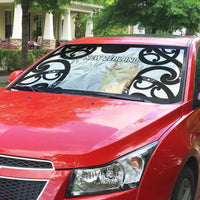 New Zealand WC2026 White Auto Sun Shade Silver Fern LT7 - Polynesian Pride
