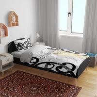New Zealand WC2026 White Bedding Set Silver Fern LT7 - Polynesian Pride