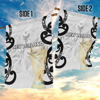 New Zealand WC2026 White Garden Flag Silver Fern LT7 - Polynesian Pride