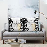 New Zealand WC2026 White Pillow Cover Silver Fern LT7 - Polynesian Pride