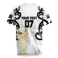 New Zealand WC2026 Custom White Rugby Jersey Silver Fern LT7 - Polynesian Pride