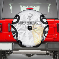 New Zealand WC2026 White Spare Tire Cover Silver Fern LT7 - Polynesian Pride