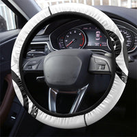 New Zealand WC2026 White Steering Wheel Cover Silver Fern LT7 - Polynesian Pride