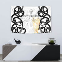 New Zealand WC2026 White Tapestry Silver Fern LT7 - Polynesian Pride
