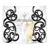 New Zealand WC2026 White Tapestry Silver Fern LT7 - Polynesian Pride