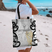 New Zealand WC2026 White Tote Bag Silver Fern LT7 - Polynesian Pride