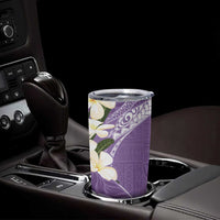 Aloha Hawaii Festive Tumbler Cup Frangipani Lace Classic - Lavender