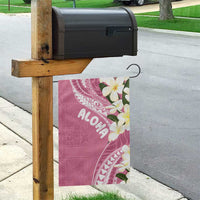 Aloha Hawaii Festive Garden Flag Frangipani Lace Classic - Rosy LT7 - Polynesian Pride