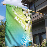 Aloha Hawaii Festive Garden Flag Frangipani Lace Classic - Summer Vibes LT7 - Polynesian Pride
