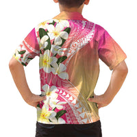 Aloha Hawaii Festive Family Matching Long Sleeve Bodycon Dress and Hawaiian Shirt Frangipani Lace Classic - Spring Vibes