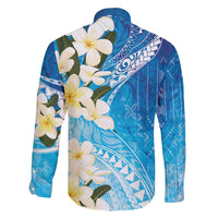 Aloha Hawaii Festive Family Matching Mermaid Dress and Hawaiian Shirt Frangipani Lace Classic - Oceanic