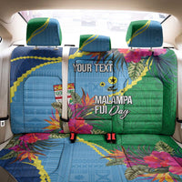 Personalized Malampa Fiji Day Together We Grow Back Car Seat Cover Special Tapa Mix - Polynesian Pride