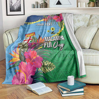 Personalized Malampa Fiji Day Together We Grow Blanket Special Tapa Mix - Polynesian Pride