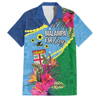 Personalized Malampa Fiji Day Together We Grow Family Matching Puletasi and Hawaiian Shirt Special Tapa Mix - Polynesian Pride