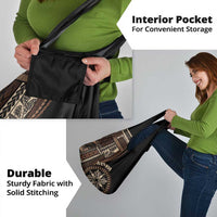 Samoa Siapo Motif Grocery Bag Classic Style - Black Ver