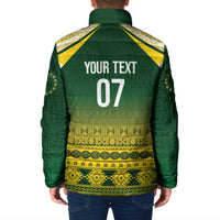 Cook Islands Rugby Custom Padded Jacket Kuki Avaiki LT7 - Polynesian Pride