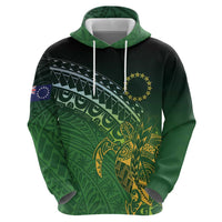 Cook Islands Rugby Kuki Avaiki Hoodie Tribal Turtle LT7 - Polynesian Pride