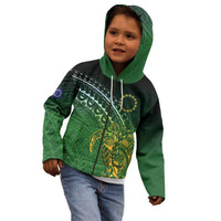 Cook Islands Rugby Kuki Avaiki Kid Hoodie Tribal Turtle LT7 - Polynesian Pride