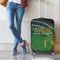 Cook Islands Rugby Kuki Avaiki Luggage Cover Tribal Turtle LT7 - Polynesian Pride