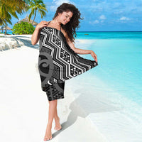 Maori Taniko Patterns Sarong Black Patiki Motifs Mix Whakairo Ngaru