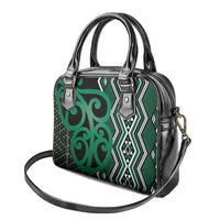 Maori Taniko Patterns Shoulder Handbag Pounamu Patiki Motifs Mix Whakairo Ngaru