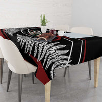 New Zealand Darts Personalised Tablecloth Silver Fern Dynamic