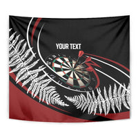 New Zealand Darts Personalised Tapestry Silver Fern Dynamic