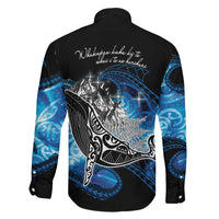 Maori Matariki Te Araroa Paikea Starry Family Matching Short Sleeve Bodycon Dress and Hawaiian Shirt Tangaroa Whakatauki