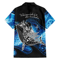 Maori Matariki Te Araroa Paikea Starry Family Matching Tank Maxi Dress and Hawaiian Shirt Tangaroa Whakatauki