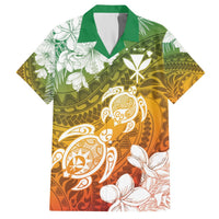 Kanaka Maoli Hawaii Flag Day Hawaiian Shirt Vibrant Frangipani LT7 Colorful - Polynesian Pride