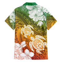 Kanaka Maoli Hawaii Flag Day Hawaiian Shirt Vibrant Frangipani LT7 - Polynesian Pride