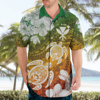 Kanaka Maoli Hawaii Flag Day Hawaiian Shirt Vibrant Frangipani LT7 - Polynesian Pride