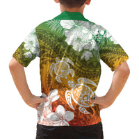 Kanaka Maoli Hawaii Flag Day Hawaiian Shirt Vibrant Frangipani LT7 - Polynesian Pride