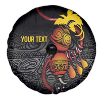 Personalized Papua New Guinea Milne Bay Spare Tire Cover Bagi Necklace Mix Lime Pot Grunge
