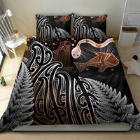 Aotearoa Maori - Australia Indigenous Bedding Set Koiri Whakairo Mix Aboriginal Art LT7 - Polynesian Pride