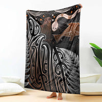 Aotearoa Maori - Australia Indigenous Blanket Koiri Whakairo Mix Aboriginal Art - Polynesian Pride