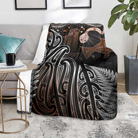 Aotearoa Maori - Australia Indigenous Blanket Koiri Whakairo Mix Aboriginal Art - Polynesian Pride