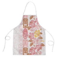 Christmas Aloha Hawaii Tiki Apron Hibiscus Spring Colors LT7 Pink - Polynesian Pride