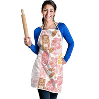 Christmas Aloha Hawaii Tiki Apron Hibiscus Spring Colors LT7 - Polynesian Pride