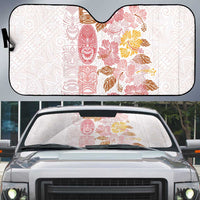Christmas Aloha Hawaii Tiki Auto Sun Shade Hibiscus Spring Colors LT7 Pink - Polynesian Pride