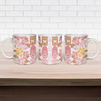 Christmas Aloha Hawaii Tiki Ceramic Mug Hibiscus Spring Colors LT7 - Polynesian Pride